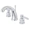 Kingston Brass KB8981DL 8" Widespread Bathroom Faucet, Polished Chrome KB8981DL - alternate 1